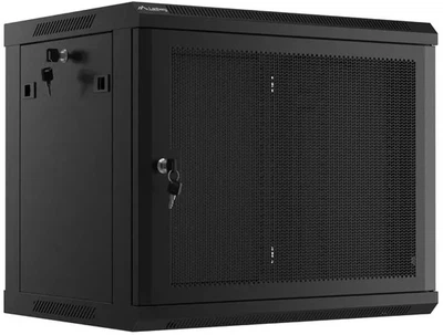 Шафа настінна серверна Lanberg 19" 9U 600x450 Black (WF01-6409-23B)