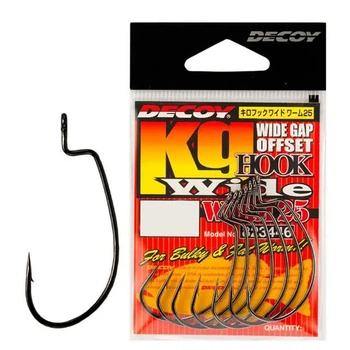 Крючок Decoy Worm25 Hook Wide 3/0 6 шт/уп