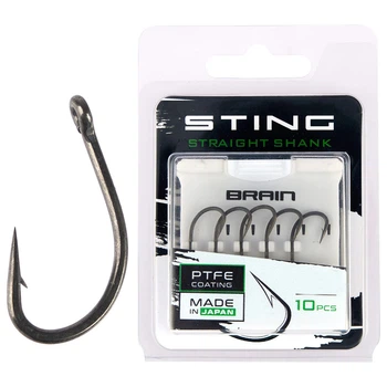 Крючок Brain Sting Straight Shank #2 (10 шт/уп)