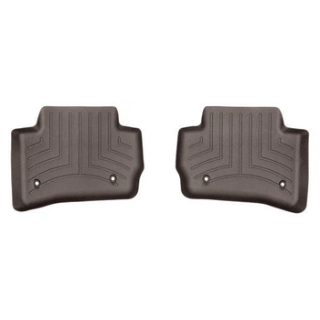 Коврики в салон Jaguar F-Pace 2016-/Land Rover Range Rover Velar 2017-, с бортом, задние, какао, Weathertech 479632