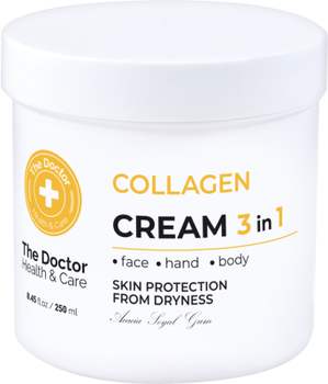 Крем для лица, рук и тела 3в1 "Коллаген" - The Doctor Health & Care 250ml