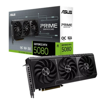 Видеокарта RTX 5080 16GB GDDR7 Prime OC Asus (PRIME-RTX5080-O16G)