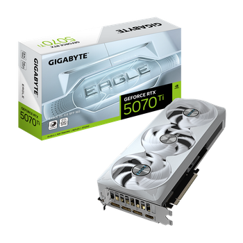 Видеокарта RTX 5070 Ti 16GB GDDR7 Eagle OC Ice Gigabyte (GV-N507TEAGLEOC ICE-16GD)