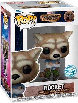 Фігурка Funko Pop! Marvel Guardians of the Galaxy 1211 Рокет Боббл-Хед 67514 (889698675147)