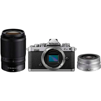 Беззеркальный фотоаппарат Nikon Z fc kit (16-50 + 50-250mm)VR Silver (VOA090K003)