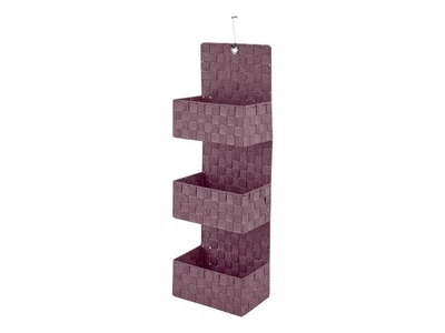 Подвесной органайзер LIVARNO home, 4 корзины, 27×27×91 см, фиолетовый