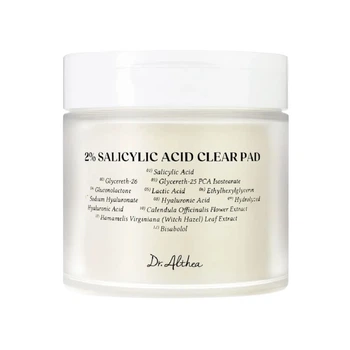 Тонер-педи з саліциловою кислотою Dr.Althea 2% Salicylic Acid Clear Pad 60 шт