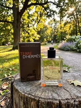 Парфуми Terre d'Hermès 100 мл чоловічі стійкий цитрусово-деревний шлейф з апельсином ветивером кедром та пряними нотами