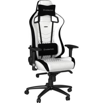 Геймерское кресло Noblechairs EPIC White/Black (NBL-PU-WHT-001) [165687]