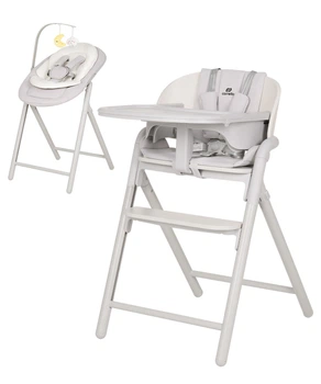 Стілець для годування + шезлонг CARRELLO Tenero CRL-9507 Atlantis Grey