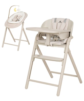 Стілець для годування + шезлонг CARRELLO Tenero CRL-9507 Olympus Beige