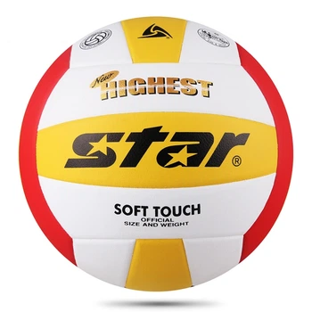 Официальный волейбольный мяч Star Volleyball для вступительных экзаменов в старшую школу № 5, предназначенный для спортивных тренировок и соревнований, профессионального стандарта, мягкий и износостойкий, VB425-34.