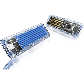 Корпус для двопротокольного SSD-накопичувача ORICO M.2 NVMe/SATA, інтерфейс Type-C 10 Гбіт/с, зовнішній корпус для ноутбука, TCM2M-C3