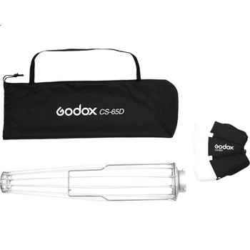 Godox CS-65D Ліхтар Софтбокс М'яка світлова куля Трансляція відео Заповнююче світло Портативний Складаний Студійний Ліхтар Кришка