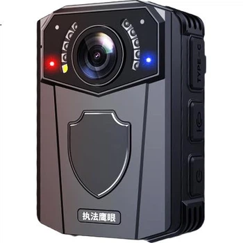 Правоохоронна нагрудна камера Eagle Eye DSJ-Z3 з інфрачервоним нічним баченням, записом на місці, аудіо-відео, збором доказів, 32 ГБ пам'яті