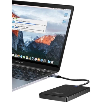 Внешний механический жесткий диск Newsmy 500 ГБ, серия Nebula Plastic, USB 3.0, 2,5 дюйма, цвет Starry Black, надежный и долговечный, для резервного копирования данных, большой USB-накопитель.