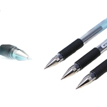 Ручка Uni Mitsubishi UMR-1 Financial Pen 0.38 мм, гелевая, для студентов (сменный стержень UMR-1), красная, упаковка из 10 штук.