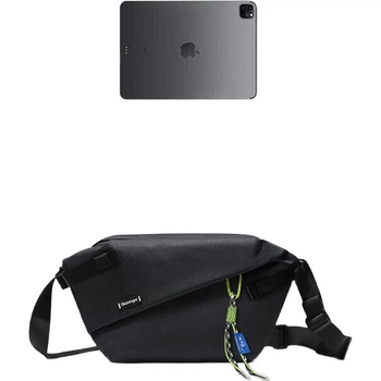 Сумка Slazenger Crossbody через плечо для мужчин/женщин вместительная, поясная, повседневная