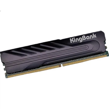 Модуль оперативной памяти KINGBANK 16 ГБ DDR4 3200 для настольных компьютеров, разработанный специально для процессоров Intel, цвет Black Knight.
