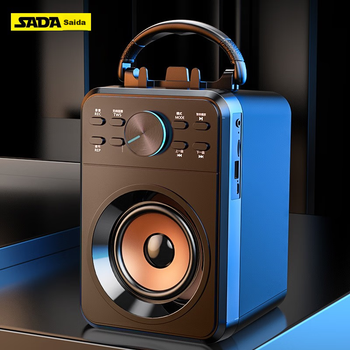 Bluetooth-колонка Saida SADA, бездротова колонка для вулиці, гучний звук для Square Dance, невеликий портативний підсилювач для домашнього використання, ручна колонка для вуличних торговців та ринкових кіосків, модель X1