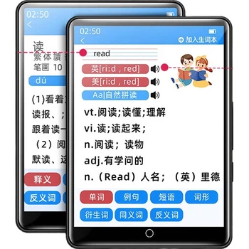 MP3-плеєр FAMUE PA03, 32 ГБ, сенсорний, Bluetooth, чорний