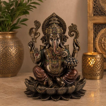 Статуэтка «Ганеша» 24см. Декор интерьера для дома. (statuetka-ganesha)