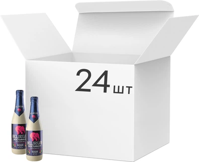Упаковка пива Delirium Nocturnum тёмное фильтрованное 8.5% 0.33 л х 24 шт (5412186000715G)