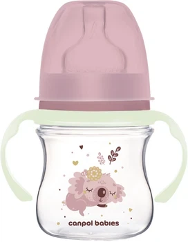 Бутылочка антиколиковая canpol babies easystart sleepy koala с широким отверстием