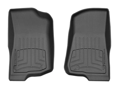 Коврики в салон Jeep Gladiator 2020-, передние, черные, Weathertech 4413131IM