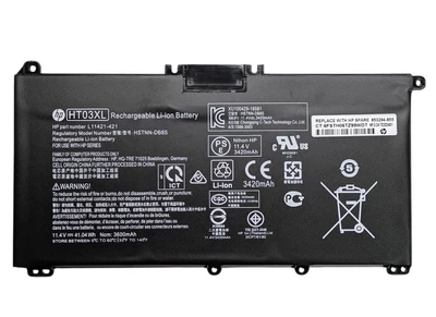 Акумулятор HT03XL для HP Laptop 15s-eq / 15s-fq / 15-dw