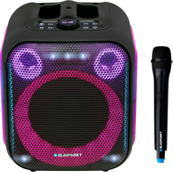 Zestaw głośników z karaoke Blaupunkt PartyBox PB6LED (5901750508769)