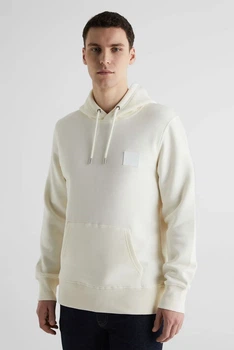 Чоловіче біле худі REG BADGE SWEAT HOODIE Gant XL 2037039