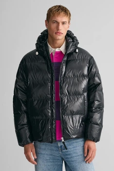 Чоловічий чорний пуховик OVERSIZED SHINY Gant XL 7006370