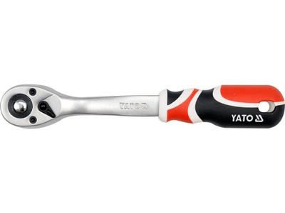 Трещотка изогнутая Yato YT-0732 1/2" 255 мм 72 зуба CrV QUICK RELEASE