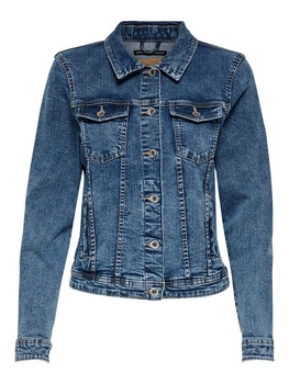 Куртка джинсова ONLTIA LIFE DNM JACKET BB MB BEX02 NOOS 15170682 Medium Blue Denim ONLY 34 Темно-син 15170682MEDIUMBLUEDEN 36