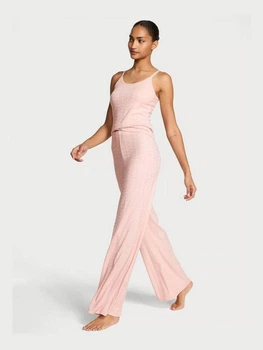 Піжама (майка + штани) жіноча бавовняна Victoria's Secret 54990175 XS Рожева (1159864095)