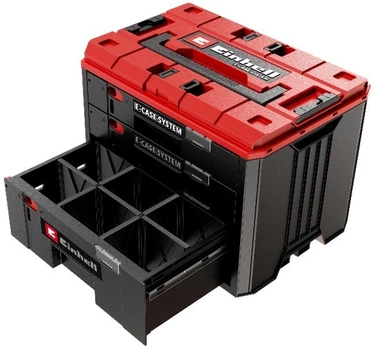 Кейс для інструментів модульний із шухлядами Einhell E-Case 4540047 (4006825684797)