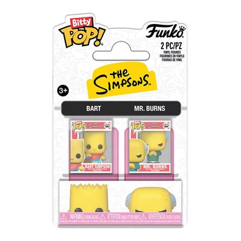 Набор фигурок Funko POP! Bitty Симпсоны Барт и Мистер Бёрнс (94216)