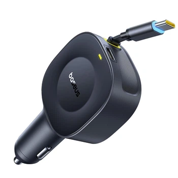 Ładowarka samochodowa Baseus PrimeTrip VR2 30W Type-C z wbudowanym kablem 80 cm czarna (6932172692216)