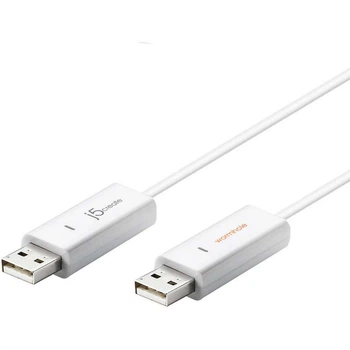 Дата кабель USB 2.0 AM/AM 1.8m Windows & Mac J5create (ek20262)