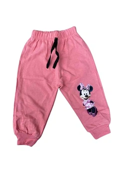 Штаны для девочки No Brand Minnie Mouse 92 см розовые
