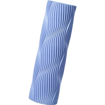 Ролик массажный Keep Foam Roller с шипами, для йоги, голубой