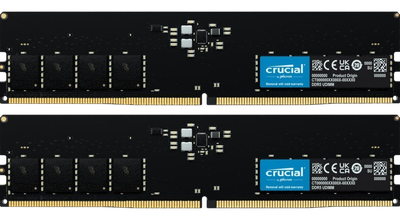 Оперативна пам'ять Crucial 32GB (2x16GB) DDR5 5600MHz (CT32G56C46U5)