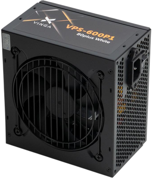 Блок живлення Vinga 600W 80+ Black (VPS-600P1)