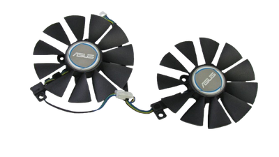 Вентилятор (кулер) Power Logic 3193 для відеокарт Asus Dual/Expedition комплект 2шт (PLD09210S12HH)