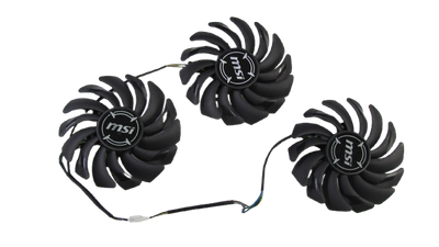 Вентилятор (кулер) Power Logic 53920 для відеокарти MSI Ventus 3X комплект 3шт (PLD09210S12HH)