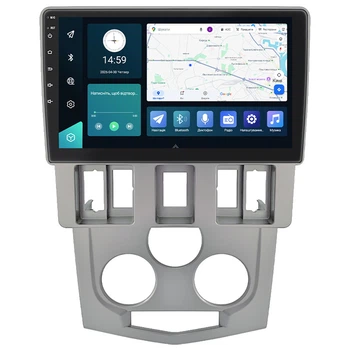 Штатная магнитола Lesko для Renault Logan I 2004-2009 экран 9" 4/32Gb/ 4G/ Wi-Fi/ CarPlay на Андроид Premium
