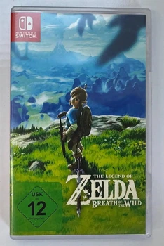The Legend of Zelda Breath Of The Wild, Б/У, русская версия - картридж для Nintendo Switch