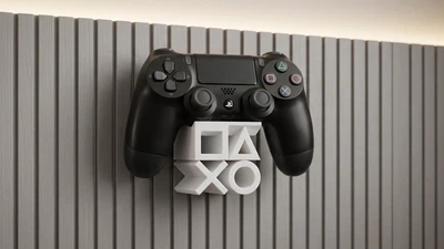 Подставка для контролера PS4: стильный способ хранить и демонстрировать ваш геймпад Белый