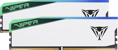 Оперативная память Patriot 64GB (2x32GB) DDR5 6200MHz Viper Elite 5 RGB (PVER564G62C42KW)